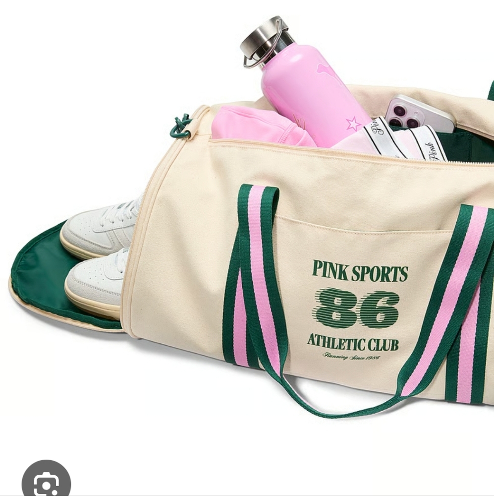 NEW VICTORIA SECRET PINK DORM DUFFLE BAG